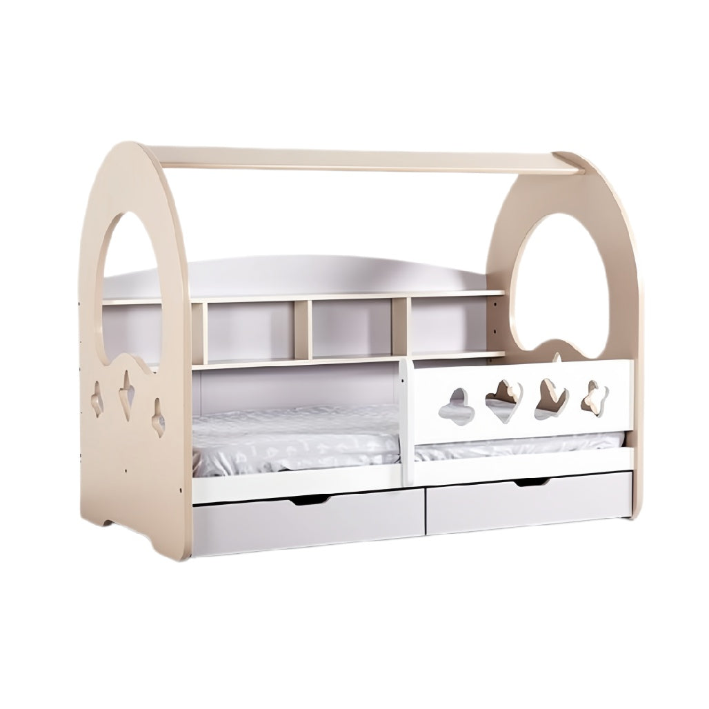 **Technische titel in het Nederlands: Multifunctioneel kinderbed met opberglades en speelruimte**